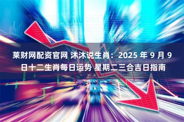 莱财网配资官网 沐沐说生肖：2025 年 9 月 9 日十二生肖每日运势 星期二三合吉日指南